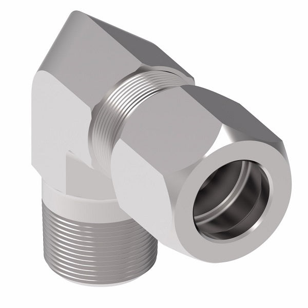 7405X5X4 Ermeto by Danfoss | 7000 Series | Male Pipe/Tube 90° Elbow Connector | 1/4" Male NPTF x 5/16" Tube OD | Steel