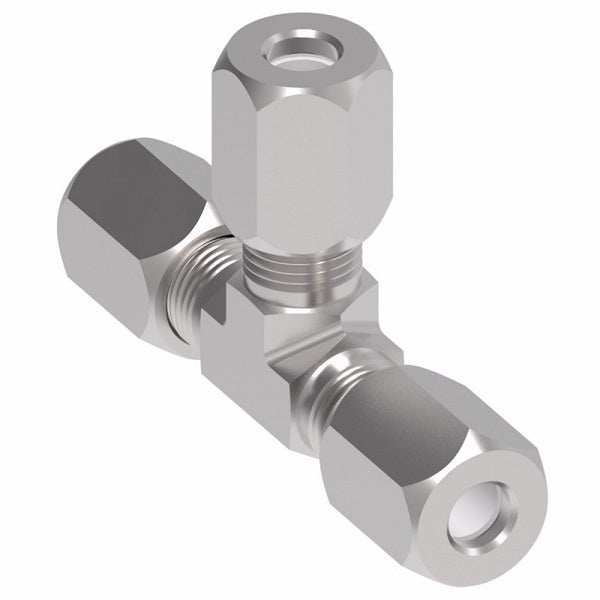 7705X6 Ermeto by Danfoss | 7000 Series | Union Tee | 3/8" Tube OD | Steel