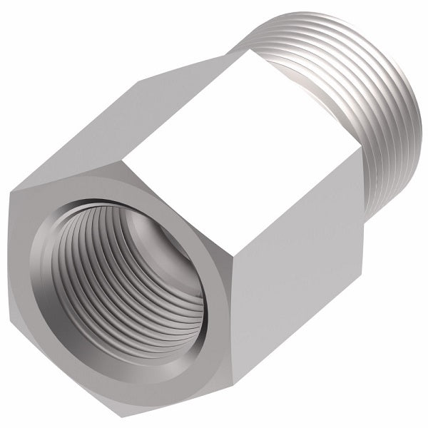 B7255X10 Ermeto by Danfoss | 7000 Series | Female Connector (Body Only) | 1/2" Female NPTF x 5/8" Tube OD | Steel