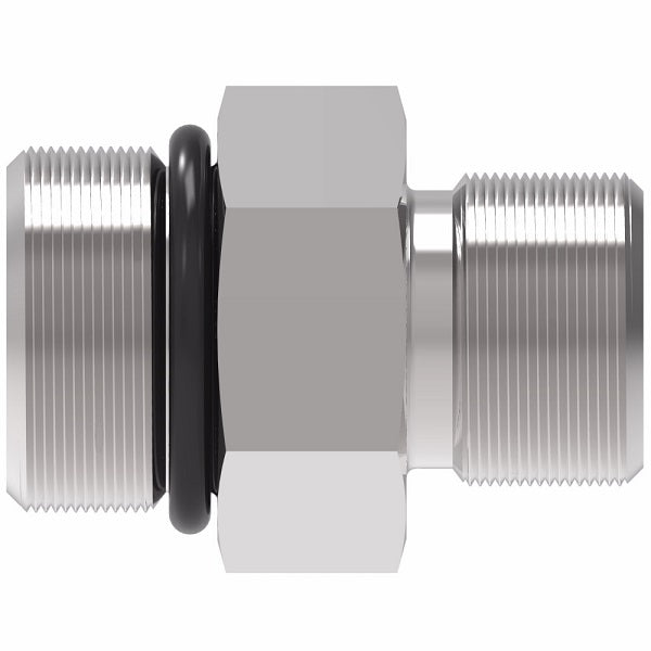 B7315X8X10 Ermeto by Danfoss | 7000 Series | O-Ring Connector (Body Only) | 5/8" Male O-Ring Boss x 1/2" Tube OD | Steel