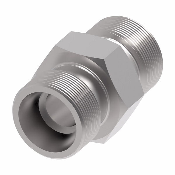 B7325X16 Ermeto by Danfoss | 7000 Series | Bulkhead Union Adapter (Body Only) | 1" Tube x 1" Tube | Steel