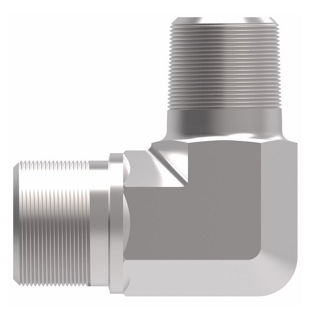 B7405X2 Ermeto by Danfoss | 7000 Series | Male Pipe/Tube 90° Elbow Connector (Body Only) | 1/8" Male NPTF x 1/8" Tube OD | Steel