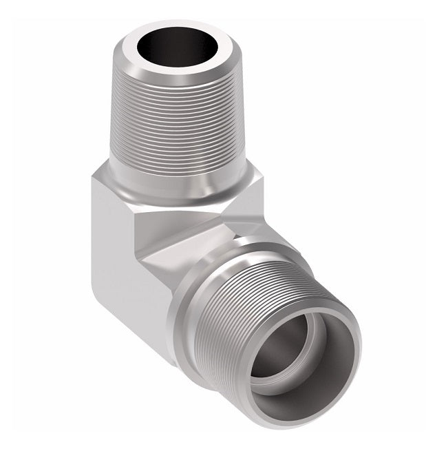 B7405X5 Ermeto by Danfoss | 7000 Series | Male Pipe/Tube 90° Elbow Connector (Body Only) | 1/8" Male NPTF x 5/16" Tube OD | Steel