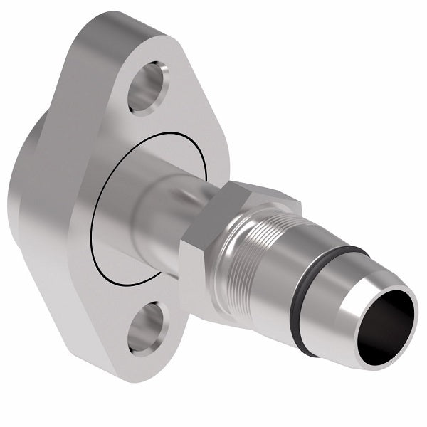 GA25126-16 by Danfoss | BOCK Hose Nipple Field Attachable Fitting | FC800 EverCool | -12 Hose Size x -12 Tube Size | Steel