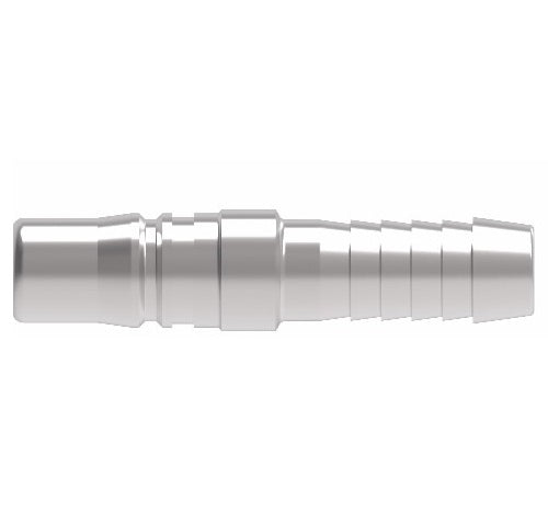 2L195 Hansen® by Danfoss | Pneumatic Quick Disconnect Coupling | 2RL Series | Hose Barb End | 5/16" Hose ID x 1/4" Body Size | Plug | Steel