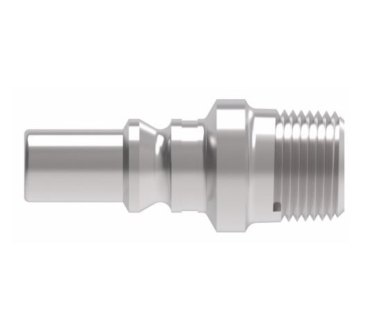 22239E Hansen® by Danfoss | Pneumatic Quick Disconnect Coupling | 310 Series | 1/4" Male NPTF x 3/8" Body Size | Plug | Steel