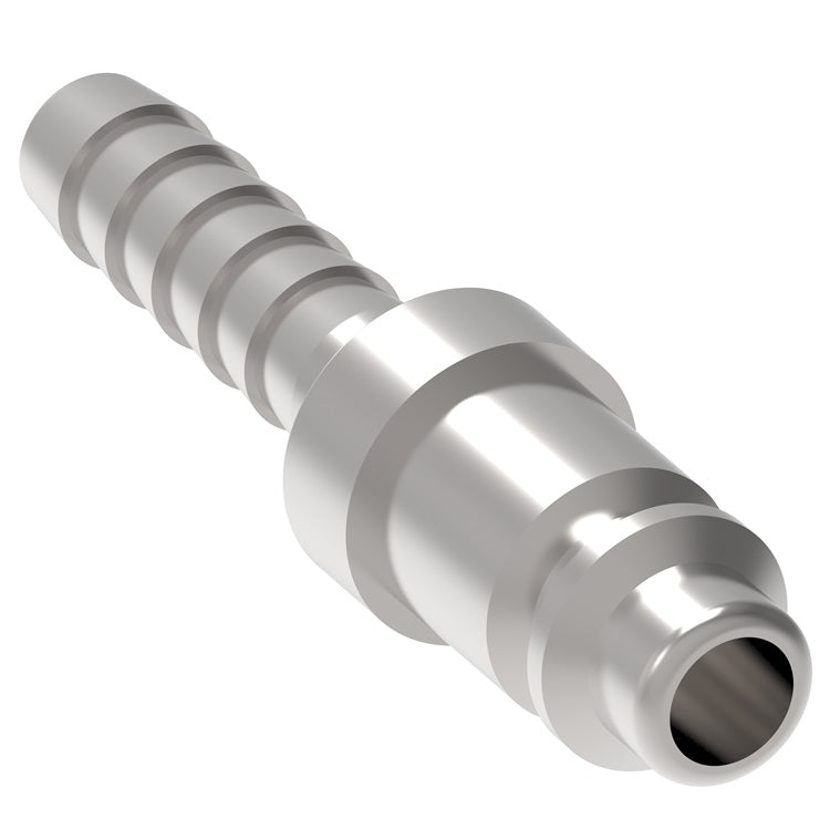 60 Hansen® by Danfoss | Pneumatic Quick Disconnect Coupling | 500 Series / 5000 Series | Hose Barb End | 1/2" Hose ID x 1/2" Body Size | Plug | Steel