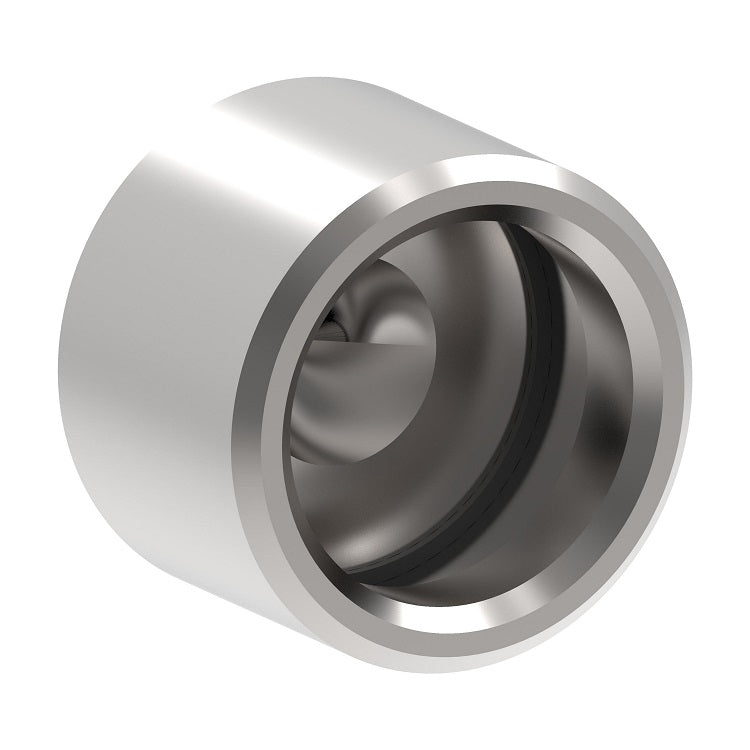 5400-S6-12 Hansen® by Danfoss | Quick Disconnect Coupling | 5400 Series | Low Air Inclusion Refrigerant | Dust Cap with Gasket | 3/4" Body Size | Neoprene Seal | Carbon Steel
