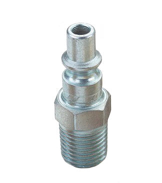 2607 Hansen® by Danfoss | Pneumatic Quick Disconnect Coupling | Auto-Flo 23 Series / 210 Series | 1/8" Male NPTF x 1/4" Body Size | Plug | Steel