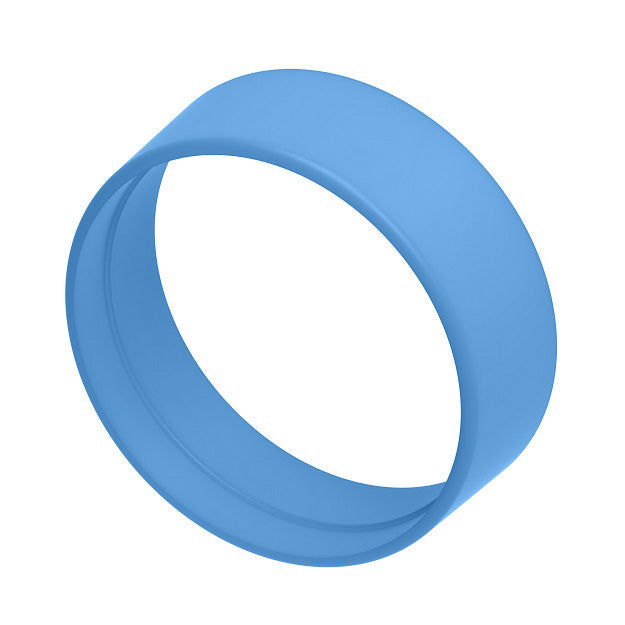 CR12FFPLB Hansen® by Danfoss | Quick Disconnect Coupling | Color Coding Ring for FF Series/MLFF Series Plugs | 1/2" Body Size | Blue