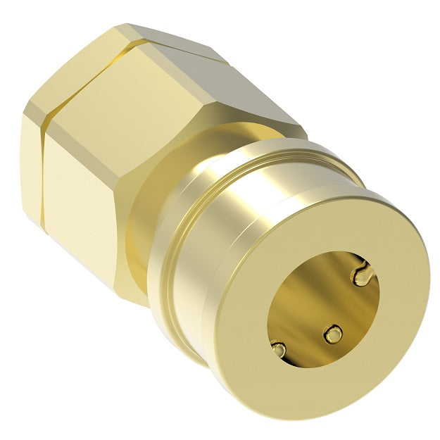 B12H46 Hansen® by Danfoss | Quick Disconnect Coupling | HK10/12/20 Series | 1-1/2" Female NPTF x 1-1/2" ISO 7241-1 B | Socket | NBR Seal | Brass