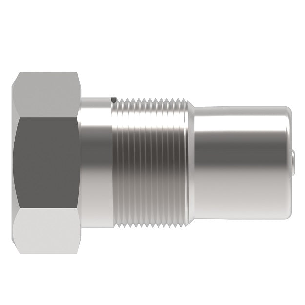 HP3PB37F Hansen® by Danfoss | Quick Disconnect Coupling | HP3 Series | 3/8" Female NPT x 3/8" High Pressure | Plug | NBR Seal | Steel