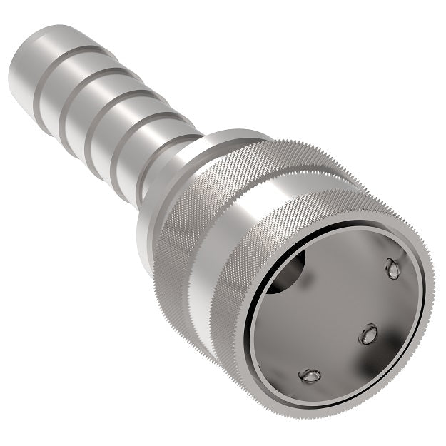 LL1S17 Hansen® by Danfoss | Quick Disconnect Coupling | ST Series | 1/4" Hose ID x 1/8" Body Size | Socket | NBR Seal | 303 Stainless Steel