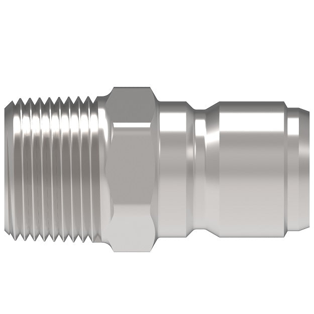 10T40 Hansen® by Danfoss | Quick Disconnect Coupling | ST Series | 1-1/4" Male NPTF x 1-1/4" Body size | Plug | NBR Seal | Steel