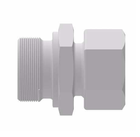 1568PX6X2G by Danfoss | Compression Tube x Male Connector with 'GRIPPER' Nut | 3/8" Tube OD x 1/8" Male Pipe | Polypropylene