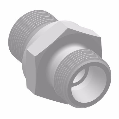 1568PX4X4 by Danfoss | Compression Tube x Male Connector | 1/4" Tube OD x 1/4" Male Pipe | Polypropylene