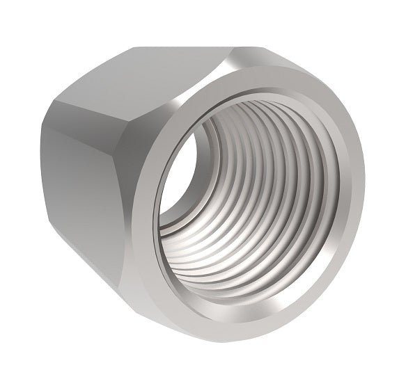 NNJ-8-S Weatherhead by Danfoss | Everswage | Female 37° JIC Nut for Everflex Hose | 13/32" Hose ID x 1/2" Female 37° JIC | Stainless Steel