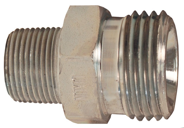 GJ50 by Dixon Valve | Boss® Ground Joint Air Hammer Coupling | Male Spud | Compact | 3/4" Male NPT x Wing Nut Thread | Plated Steel with Copper Seat