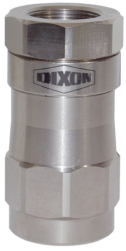 DAB14 by Dixon Valve | Breakaway | for Diesel & Gasoline Nozzle | 1-1/4" Size | F-7036 Viton™ Seal | Nickel Plated Aluminum