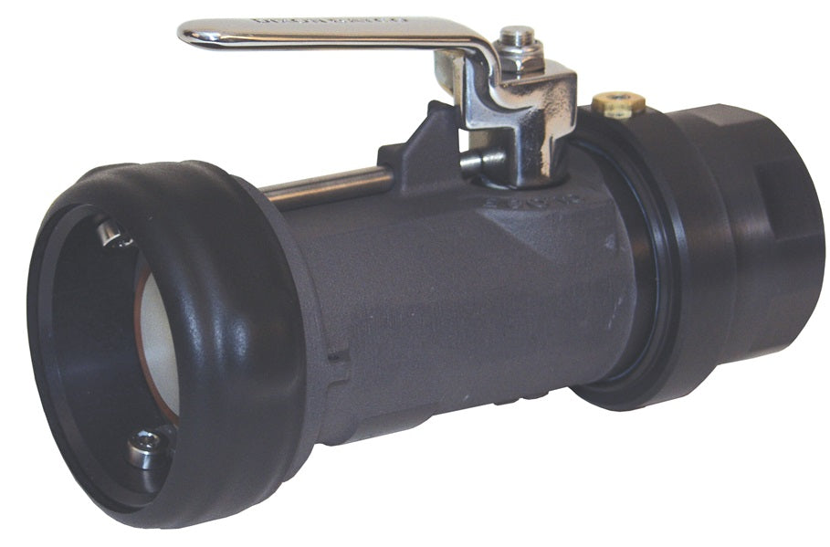 BSS61-200 by Dixon Valve | Dry Disconnect | Bayonet Style | 2" Size | Swivel Coupler x Female NPT (ZERK Fitting) | Nitrile Rubber Seal | Anodized Hard Coat Aluminum