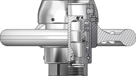 DDEC150SS by Dixon Valve | Dry Evotek Coupler | 1-1/2" Female NPT | 89mm Body Size | Stainless Steel