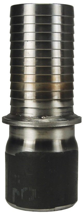 LPB36 by Dixon Valve | LP Boss® Male Stem | 2" Beveled End x 2" Hose Barb | Schedule 40 Unplated Steel