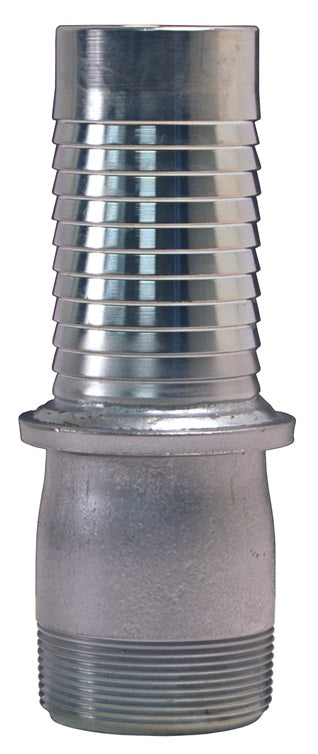 LP31 by Dixon Valve | LP Boss® Male Stem | 2-1/2" Male NPT x  2-1/2" Hose Barb | Schedule 40 Plated Steel