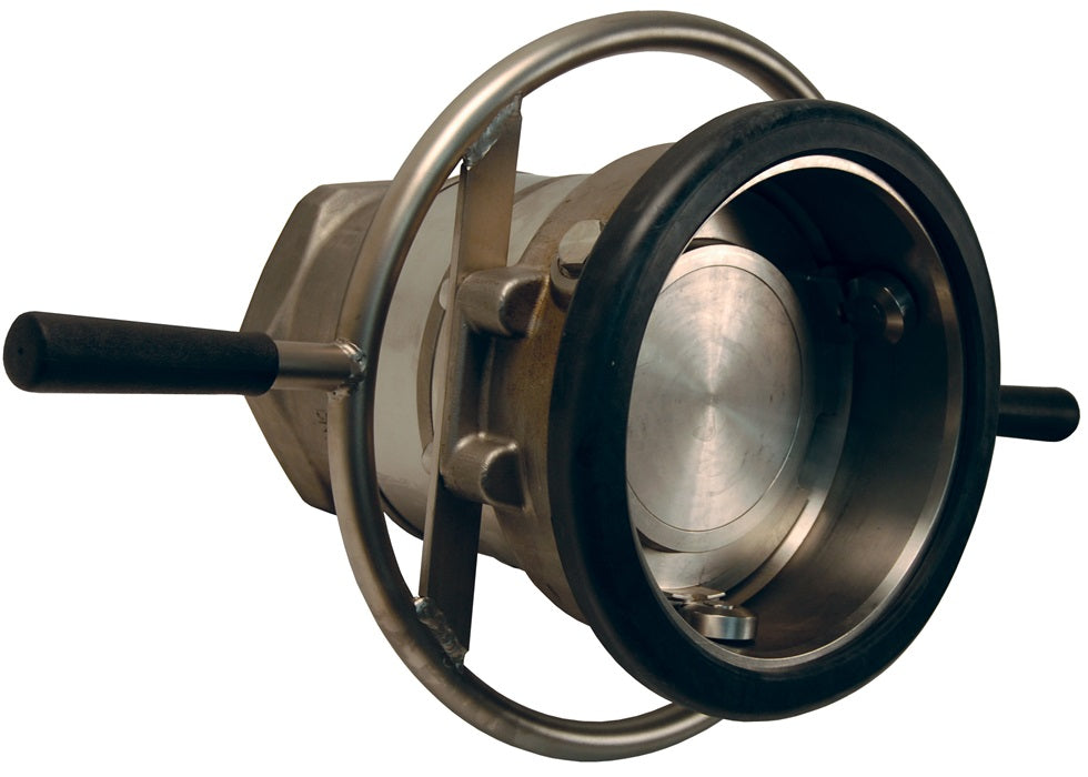 DDC600SS by Dixon Valve | MannTek Dry Disconnect Coupler | Hose Unit | 6" Female NPT | 238mm Body Size | 316 Stainless Steel