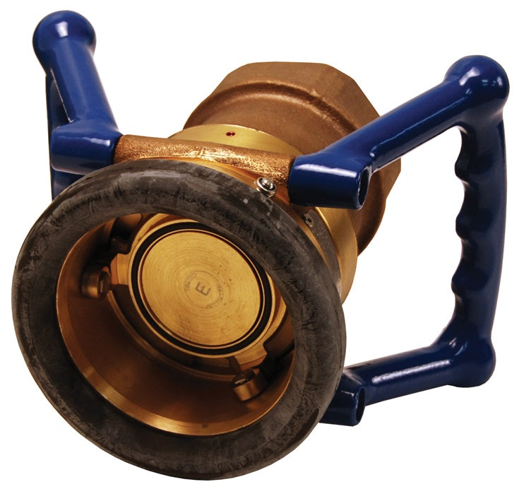 DDC300GM105 by Dixon Valve | MannTek Dry Disconnect Coupler | Hose Unit | 3" Female NPT | 105mm Body Size | Gunmetal