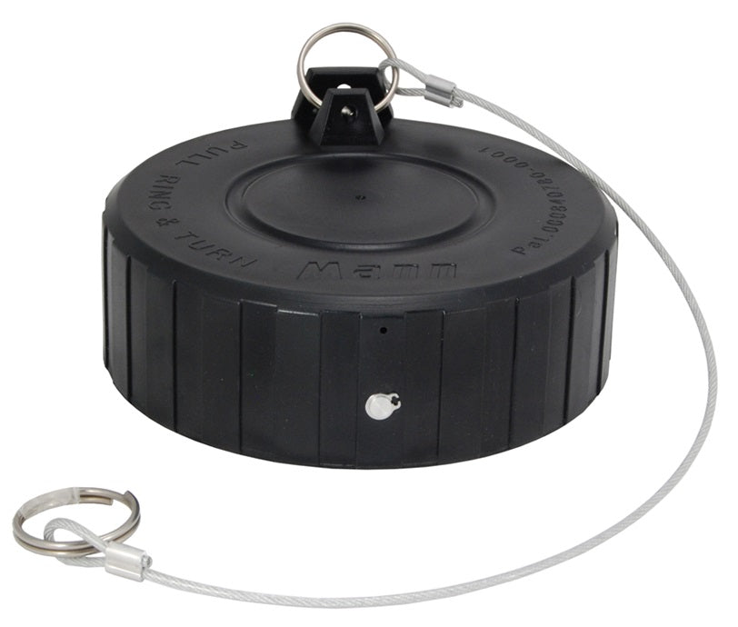 DDDC400 by Dixon Valve | MannTek Dry Disconnect | Dust Cap | fits 164mm Body Size | Polyeten PE-HD 300