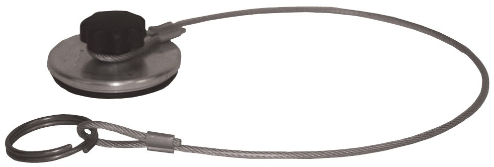 DGDP200 by Dixon Valve | MannTek Dry Disconnect Gas Coupling | Dust Plug for Coupler | 2" Size | fits 71mm Body size | Polyeten PE-HD 300