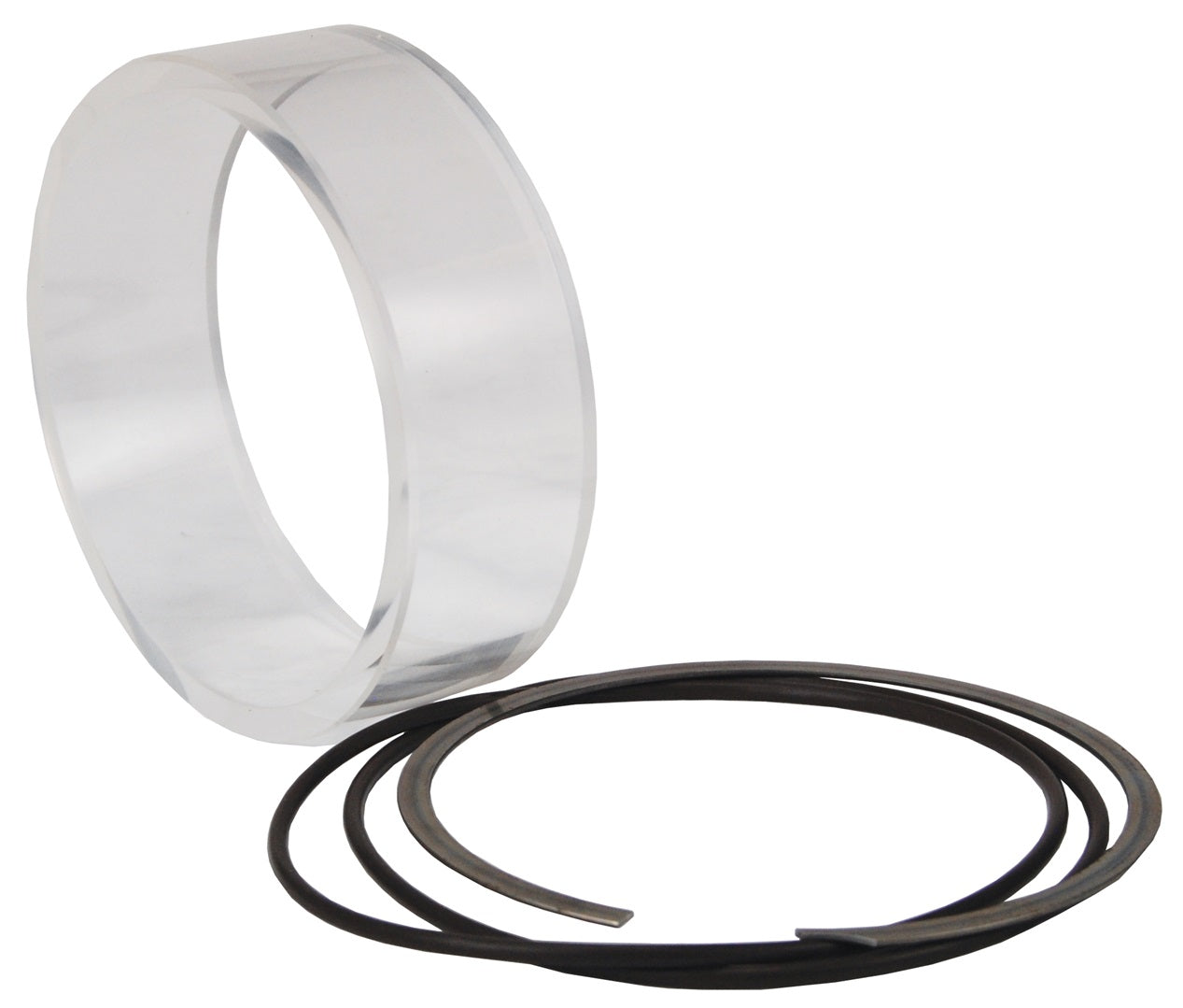 5200-SFI-3-RK1 by Dixon Valve | Sight Flow Indicator Repair Kit | 3" Replacement Sight Glass, Baylast™ O-Ring, And Retainer Ring Kit