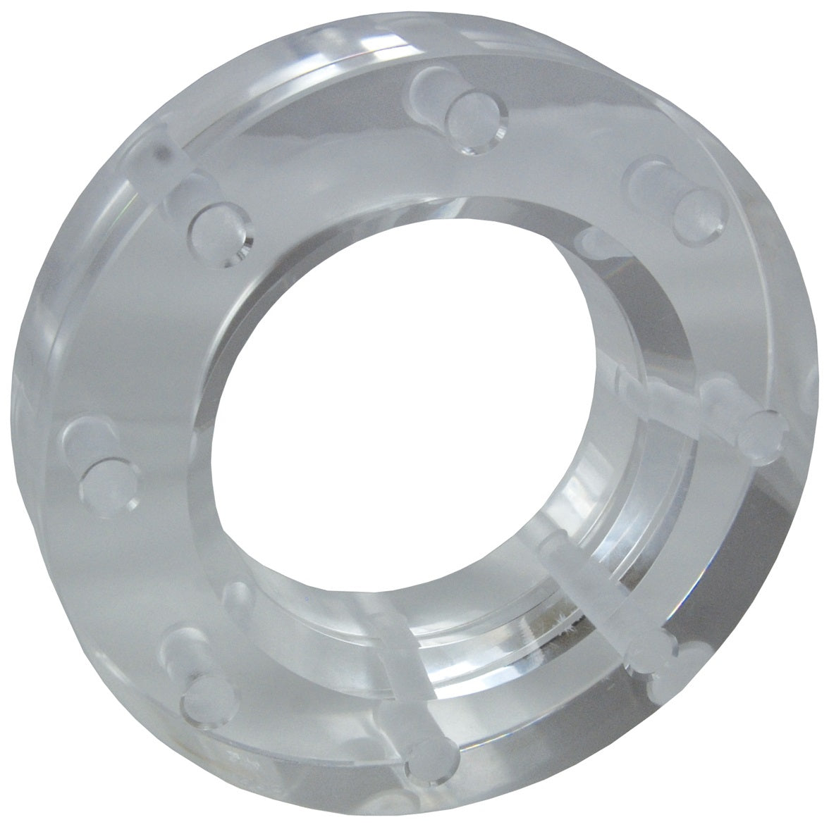 TT3ASGOE by Dixon Valve | Optically Enhanced Sight Flow Indicator | TTMA Flanged Acrylic Sight Glass | 3" Size | 1-3/4" Nominal Width | Acrylic