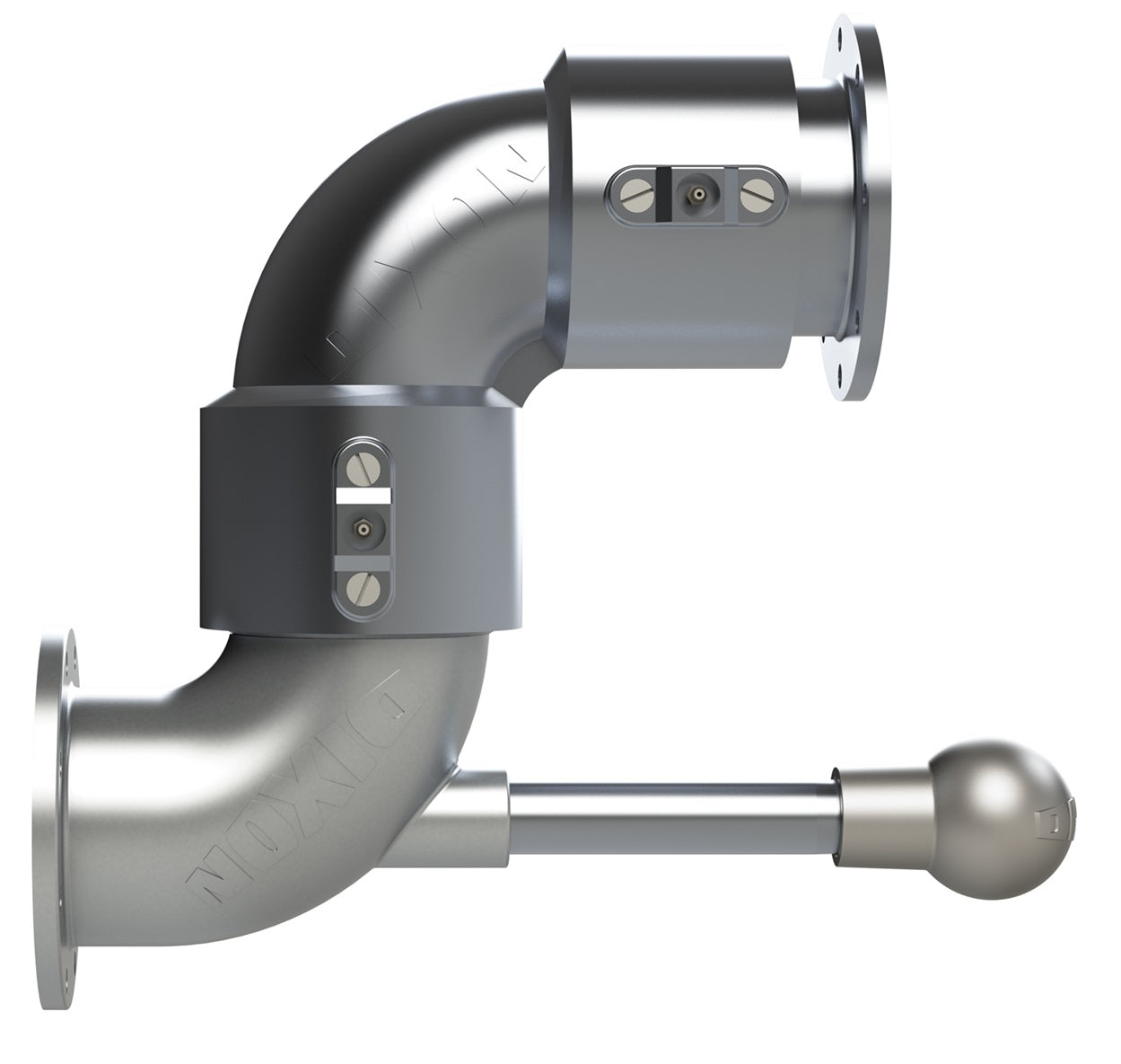 45BTFXTFAL11000 by Dixon Valve | Swivel Joint | Loading Arm Swivel | 4" Size | Style 50 | Ball Handle | FKM-A Seal | Aluminum