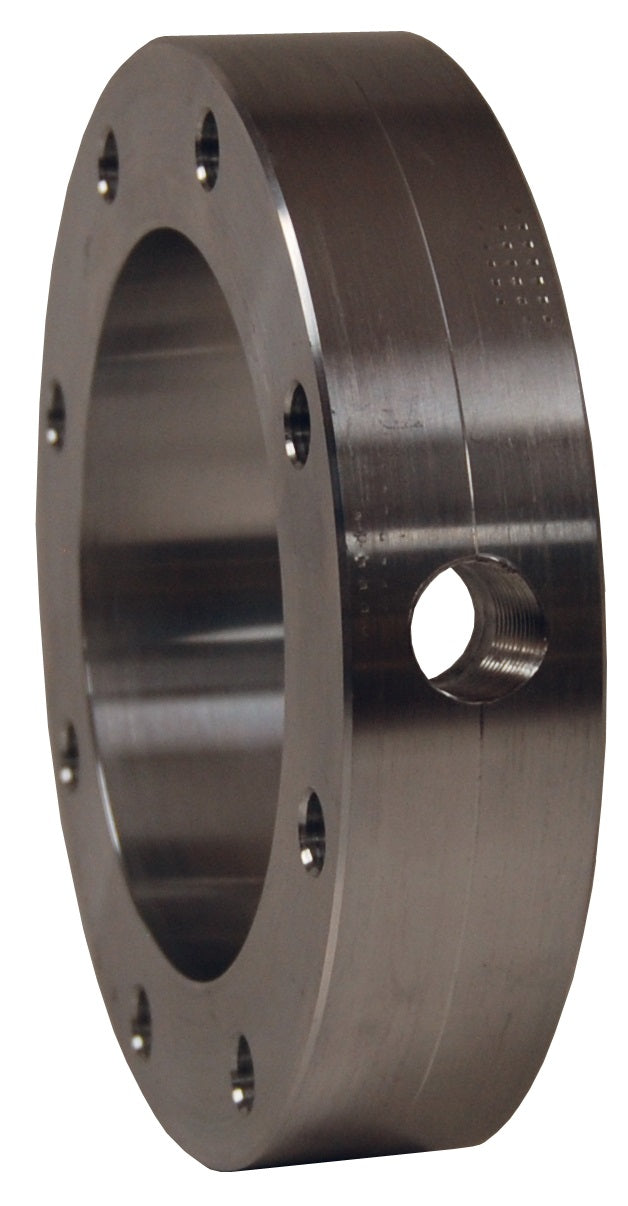 TTFS4AL-FP50 by Dixon Valve | TTMA Flange Spacer with 1/2" Female NPT Port | 4" Size | Aluminum