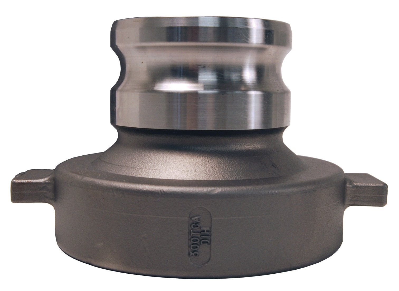 400-TCA-SS by Dixon Valve | Tank Car Adapter | 4" Adapter x 5" Railroad Tank Car Thread | 316 Stainless Steel