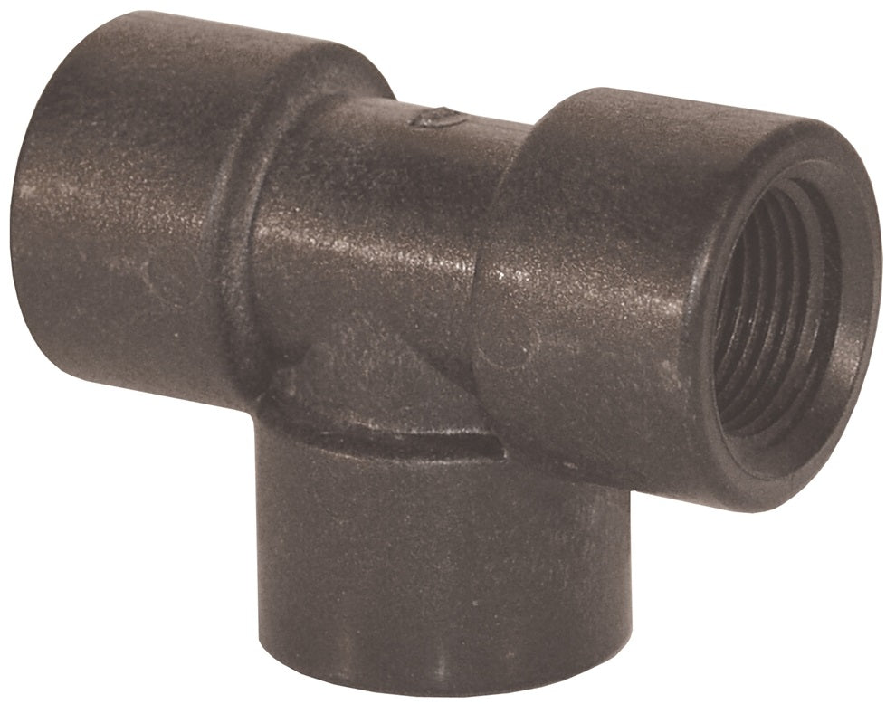 62213 by Dixon Valve | Tee | Schedule 80 | 1-1/2" Female NPT x 1-1/2" Female NPT x 1-1/2" Female NPT | Polypropylene