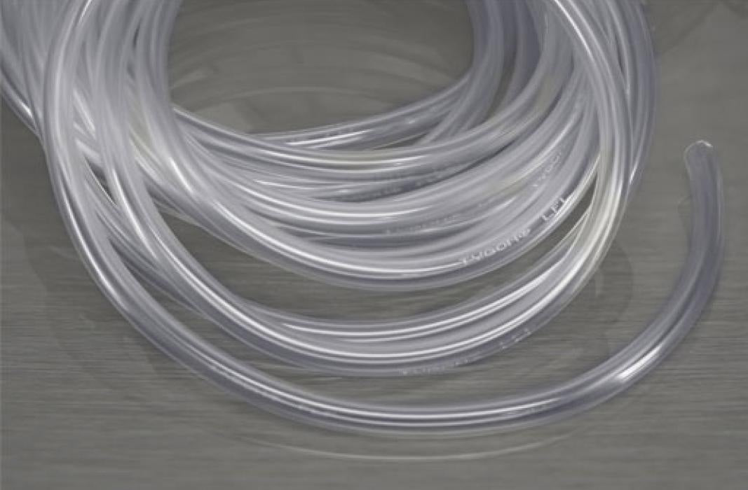 AVX42019 Tygon S3™ by Saint Gobain | E-LFL | Clear Peristaltic Pump & Laboratory Tubing | 1/4" ID x 1/2" OD x 1/8" Wall | 25' Package Length
