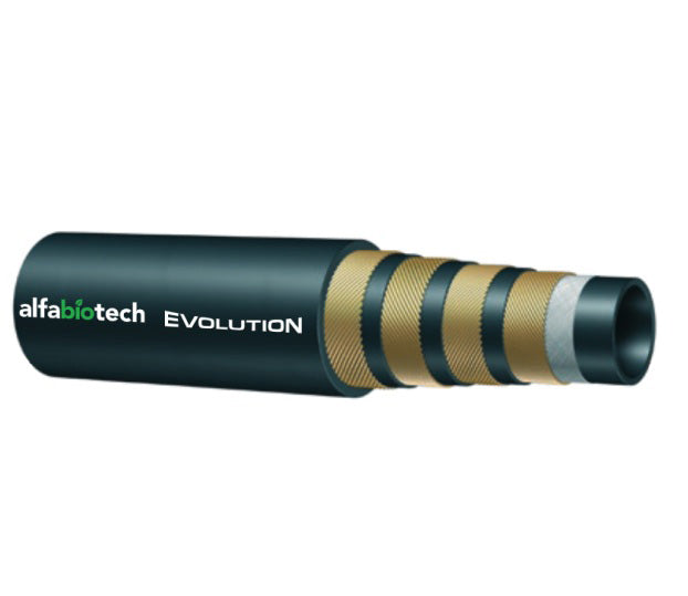 E5.5K-16 Alfagomma by Kuriyama | Alfabiotech Evolution Series | E5.5K Series | 4-Wire | Minetuff Hydraulic Hose | 1" ID | 1.47" OD | 5500 PSI