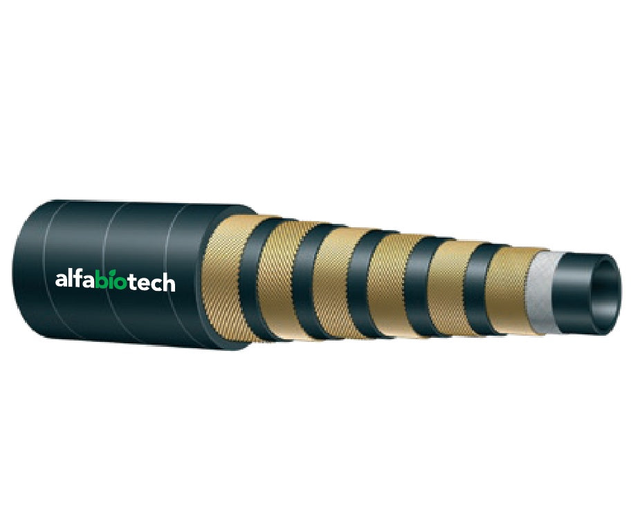 E5K-32 Alfagomma by Kuriyama | Alfabiotech Evolution Series | E5K Series | 6-Wire | Minetuff Hydraulic Hose | 2" ID | 2.70" OD | 5000 PSI