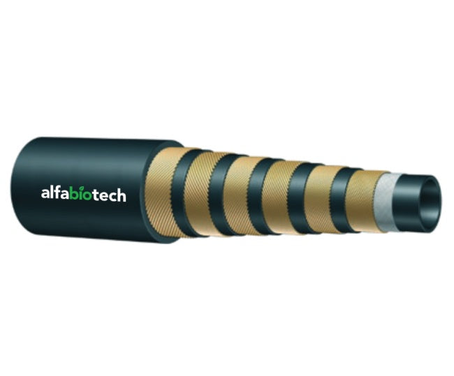 E6KST-32 Alfagomma by Kuriyama | Alfabiotech Evolution Series | E6KST Series | 6-Wire | Supertuff Hydraulic Hose | 2" ID | 2.70" OD | 6000 PSI