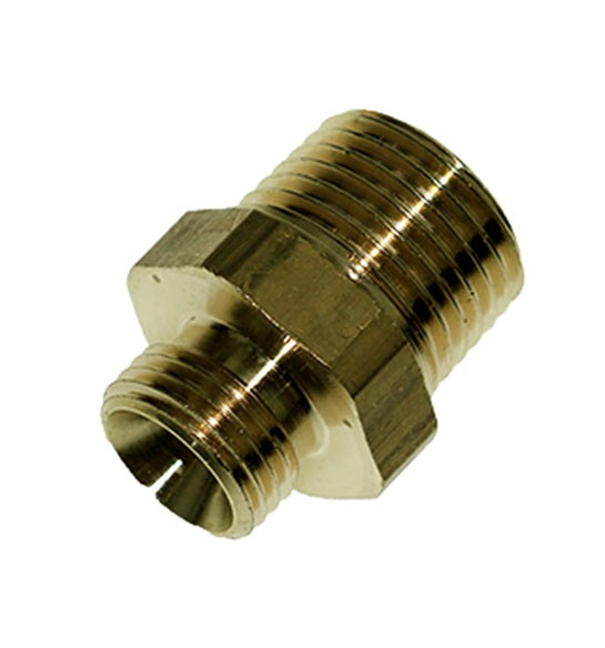 EG10-1/4B by Parker | Compression Fittings | 1/4" Male BSPT Thread x 10mm Connection Tube OD | Straight | Brass | Pack of 40