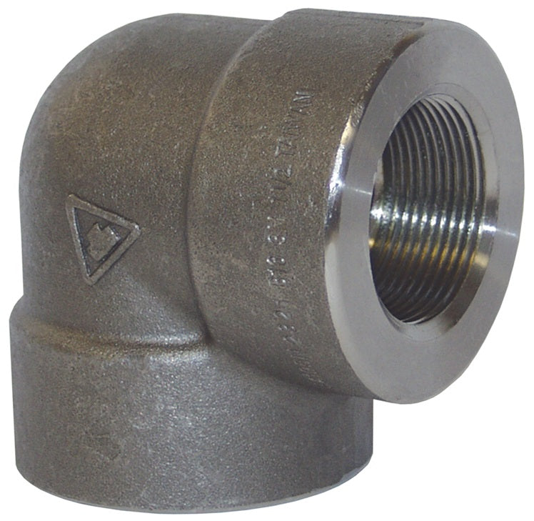 EL9038FS by Dixon Valve | Pipe Adapter | 90° Elbow | 3/8" Female NPT x 3/8" Female NPT | 2000# Forged Steel
