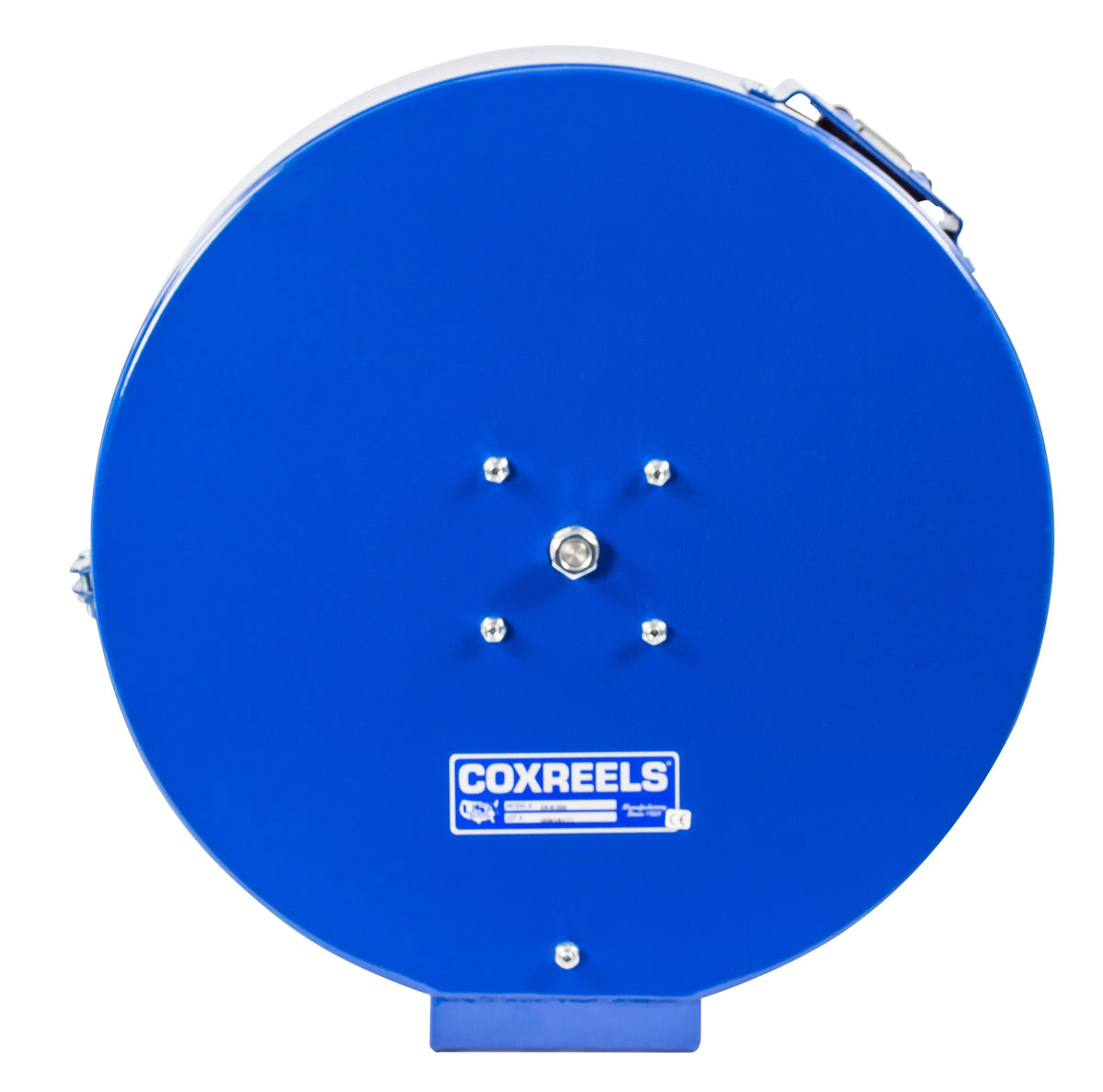 ENML-N-435 by Coxreels | EN Series | 2,500 PSI Enclosed Spring Driven Hose Reel for Air, Water & Oil | 1/2" Hose ID, 1/2" FNPT Inlet | Steel | 35ft Capacity, Hose Not Included