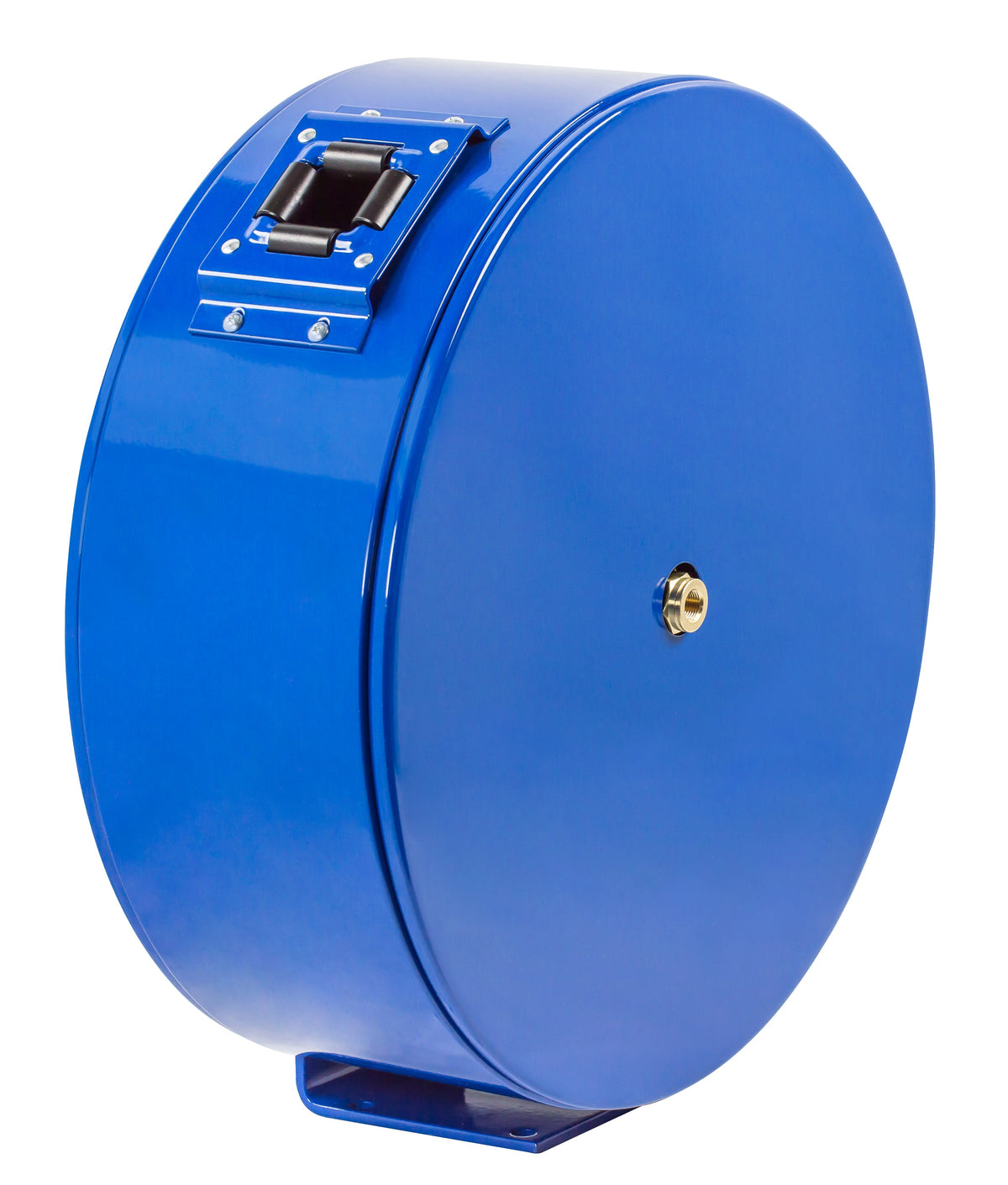 ENHL-N-325 by Coxreels | EN Series | 4,000 PSI Enclosed Spring Driven Hose Reel for Grease & Hydraulic Oil | 3/8" Hose ID, 3/8" FNPT Inlet | Steel | 25ft Capacity, Hose Not Included