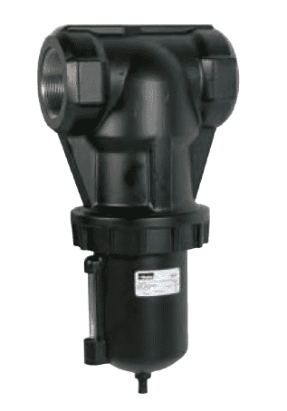 F602-16WJR Dixon Valve Watts Filter - 2" Standard Zinc Bowl with Sight Glass and Automatic Drain - 1125 SCFM