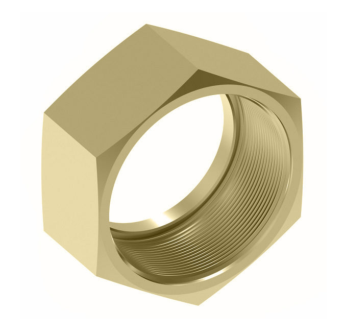FC2326-08B Aeroquip by Danfoss | ORS/BR Nut Adapter | -08 Female O-Ring Face Seal x -08 Braze End | Brass