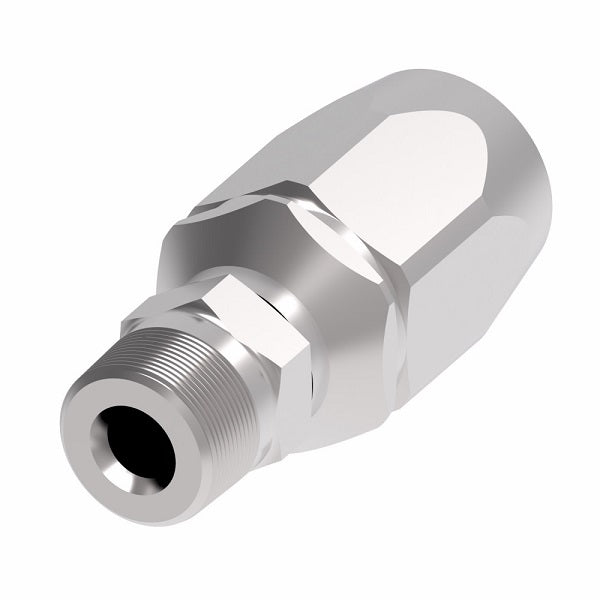 FC5985-0608S Aeroquip by Danfoss | Male Pipe 100R2 TTC Reusable Hose Fitting | FC Series | -06 Male Pipe x -08 Reusable Hose End | Steel