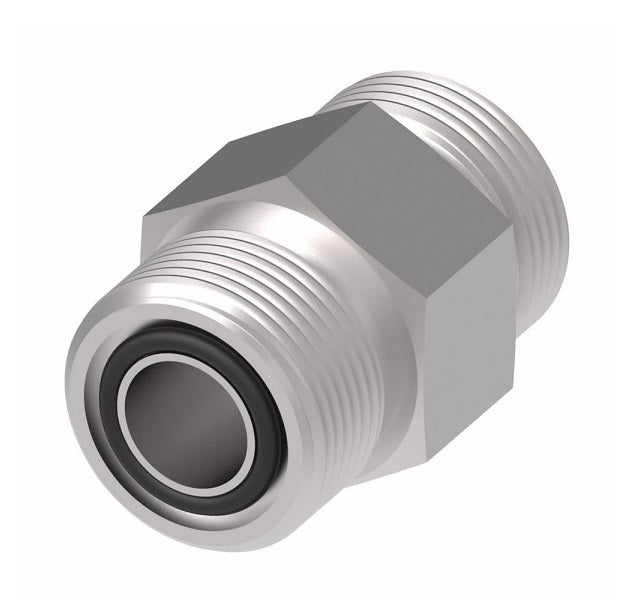 FF2000T2424S Aeroquip by Danfoss | ORS/ORS Adapter | -24 Male O-Ring Face Seal x -24 Male O-Ring Face Seal | Steel