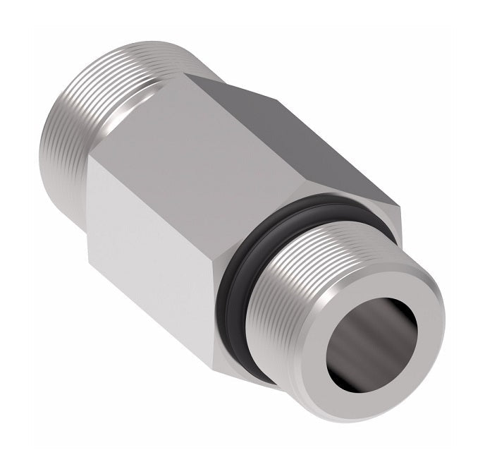 FF2211T1616S Aeroquip by Danfoss | ORS/SAE O-Ring Boss Adapter | -16 Male O-Ring Face Seal x -16 Male SAE O-Ring Boss | Steel